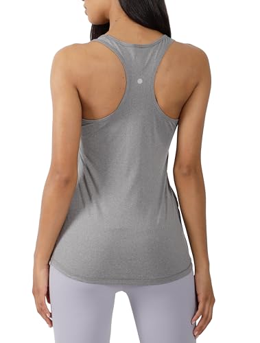 Image of Yogalicious Womens Lightweight Tank Top Soft Racerback Workout Yoga Sleeveless Quick Dry Top