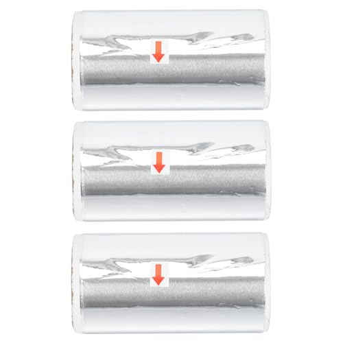 VILLFUL 3 rollos Uñas Paños Removedores de Esmalte para Manicura y Pedicura Herramienta Segura y Práctica para Limpieza de Esmalte Casa y Salón