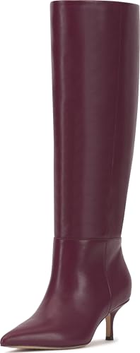Vince Camuto, Women's, Tansie Slouchy Knee High Boot, Wineberry, 6, Medium