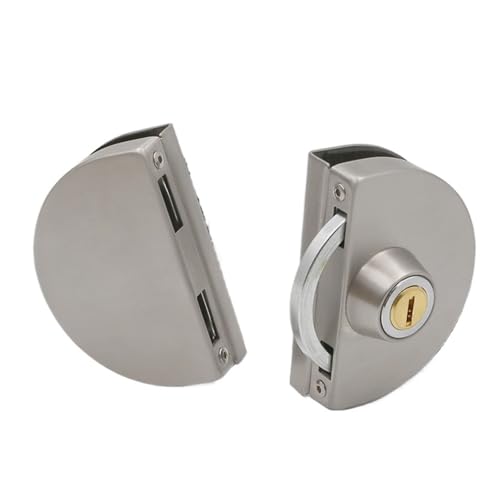 Quincaillerie pour la maison serrure porte en verre double - 2