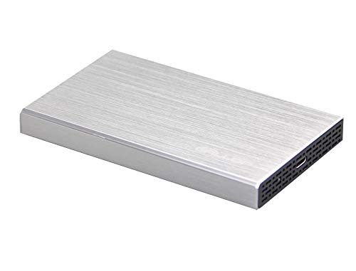 Micro SATA Cables USB 3.1 Gen2 2.5 Inch SSD Case Enclosure Silver