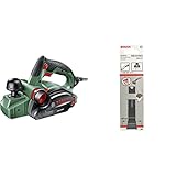 Home Improvement Bosch Handhobel PHO 2000, Hobelmesser, Karton (680 W, Hobelbreite 82 mm, Spantiefe 0 – 2,0 mm, Falztiefe 0 – 8 mm) + Zubehör 2608691013 Schabmesser SM 40 HMS 40 mm