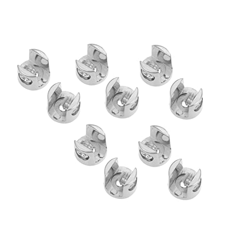 Image of DOITOOL 20pcs Clamp Bracket Rustproof Holder for Mirrors Pictures Easy Installation for Bathroom Living Room Use
