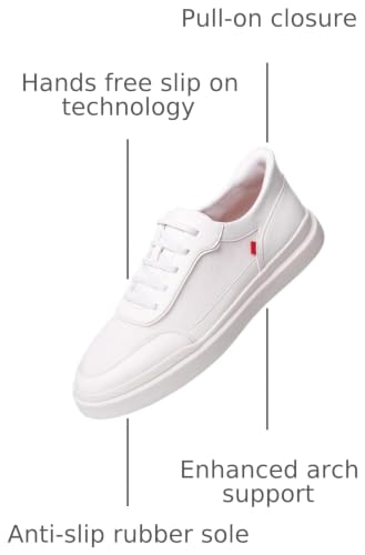 Image of Marc Joseph New York Mens Hudson Street Sneaker (Hands Free Technology)