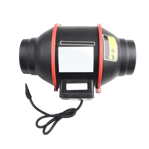 Ventilateur de conduit avec vitesse variable et télécommande pour extraction 100mm