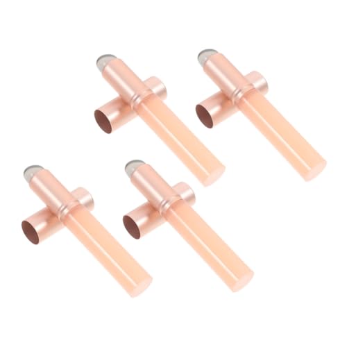 IWOWHERO 4pcs Lipstick Brush Applicator Silicone Lip Brush for Women Portable Lip Makeup Tool