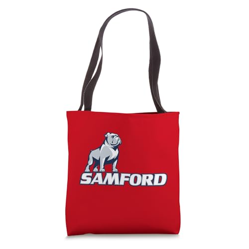 Bolso tipo tote oficial de la Universidad Samford Bulldogs, NCAA miniatura 1
