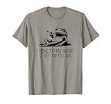 Meme Rana Divertida Retro Camiseta