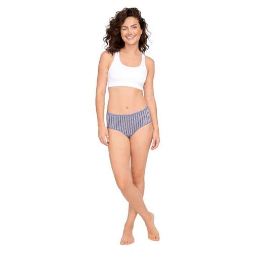 Image of juliet Cotton Hipster Premium Panties Set of 5 Full Coverage Stretchable Fabric