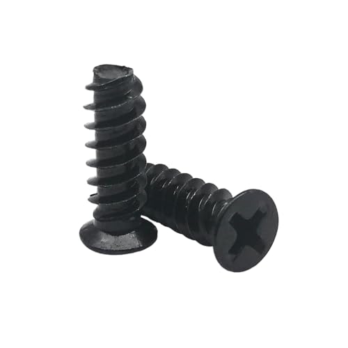 25 ubN Vo[ KB4*8/10/12mm KB5*10/12/15mm PCP[XN[[ pt@ tbgM}EglW Rs[^[(Black,M4x8mm)