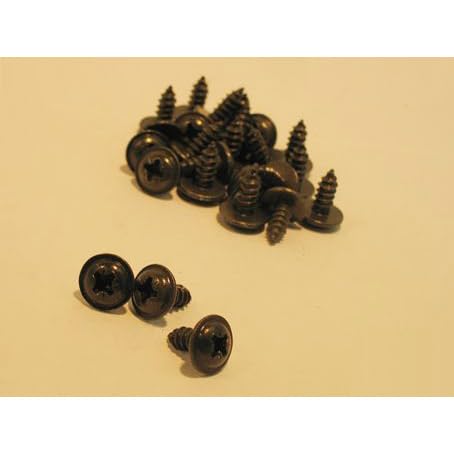 Parcheggiatori per scooter Bofix 5,5 x 13 con anello - nero (25 pezzi)