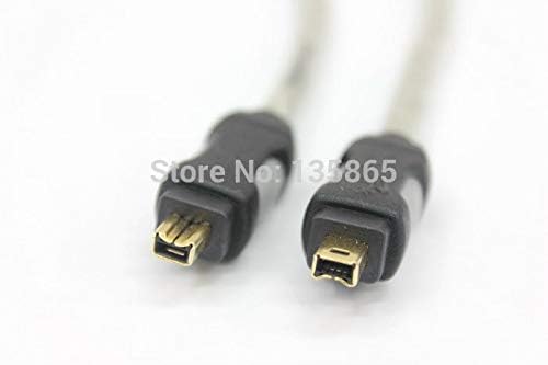Connectors Original Sukvas 1394 4-Pin to 4 Pin Firewire Cable for Ultralink Matrix-2 Sony Handycam Camcorder 1.0M/3.0M/4.0M - (Cable Length: 5m)