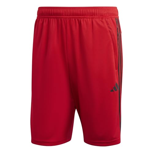 Image of adidas Tr-ES PIQ 3Sho Men Blue Training Shorts Size -