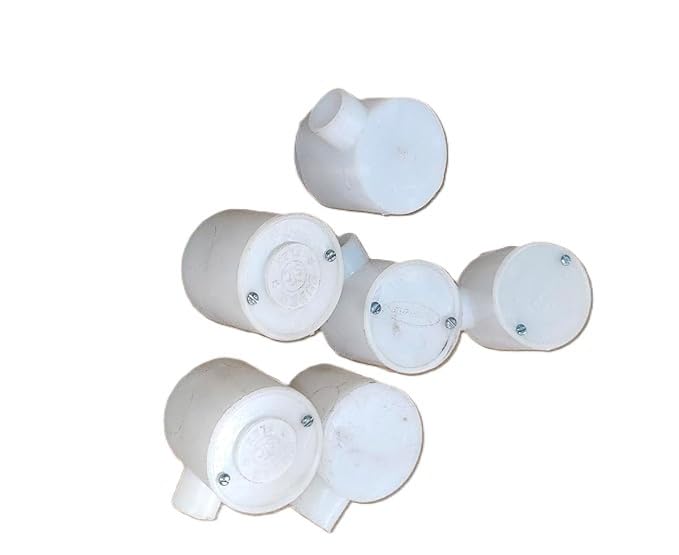 PVC Electrical Junction Box, for house and protect electrical connections, splices, and terminations.They provide a safe, organized wiring, especially multiple wires, need to connect or direction. 1