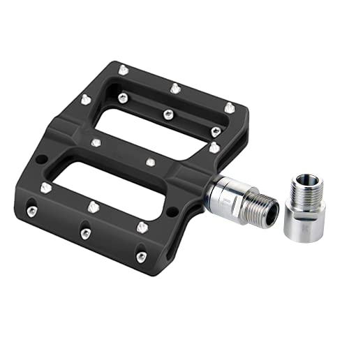 Thinvik Bike Pedal Extenders For 9/16 Inch Bike Pedals,Chrome-Molybdenum Steel Bicycle Pedal Extensions,Extended Pedal Spacer For Mtb Bmx Road Bicycle - Extended 20Mm/ 0.79In… #TOP2
