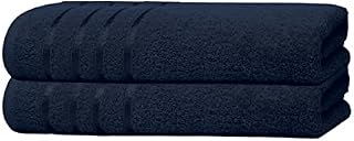 Pagnanno. - 2 Pack of Premium Jumbo Bath Sheet (85 x 145 cm, 2 Pieces per Pack) - 500 GSM 100% Cotton Highly Absorbent and Quick Dry Extra Large Bath Towel - Soft Hotel Quality Towel (Blush Pink, 2)