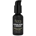 Fièra Vitamin C Serum with Hyaluronic Acid & Citrus Stem Cells - Anti-Aging Brightening, Firming, Hydrating Serum for Mature Skin, Reduces Dark Spots, Fine Lines & Boosts Radiance - 1 FL. OZ. / 30 ML