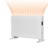 VEVOR Konvektor Heizkörper, 2000 W elektrisches Konvektionsheizgerät mit Fernbedienung & Touch-Steuerung, 3 Modi, 24-Stunden-Timer, mit Kipp- & Überhitzungsschutz für Zuhause & Büro