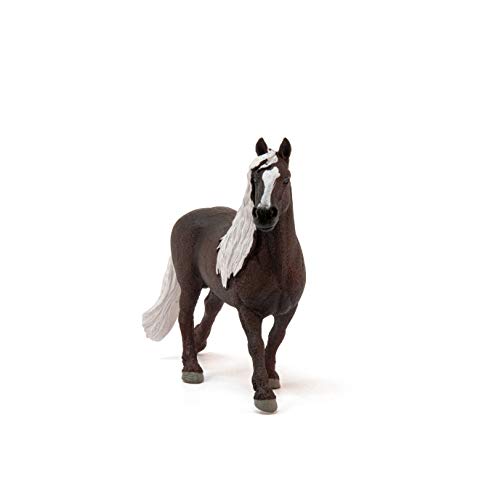 SCHLEICH 13897 Schwarzwälder Hengst, für Kinder ab 3+ Jahren, Farm World - Spielfigur