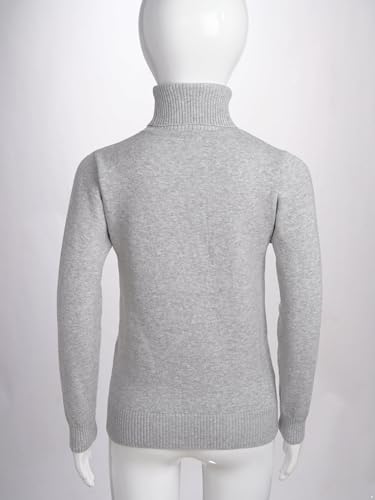 ACSUSS Kids Girls Long Sleeve Turtleneck Woolen Sweater Pull Over Knitted Wear Warm Winter Fall Causal Streetwear4