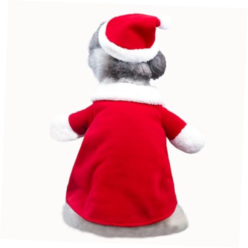 Disfraz de Santa para perro Beaupretty talla S miniatura 7