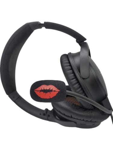 Cubierta universal para micrófono de aviación para auriculares