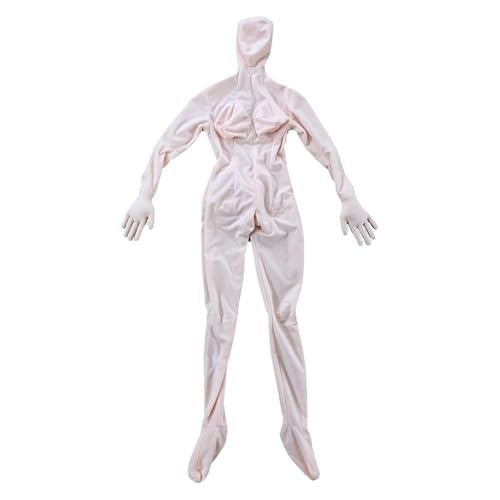 GZYLCH 4.9 FT Human-Shaped Throw Pillow Dolls Skin with Fingers, Full Size Plush Dolls Girlfriend, Gifts for Men, DIY Women's Clothing