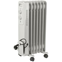 Jata Bt514 JATA JCRA2307 - Radiador Electrico bajo consumo de aceite de 7 módulos. 3 potencias de calor (600-900-1500 W) Máxima seguridad. Fácil de transportar