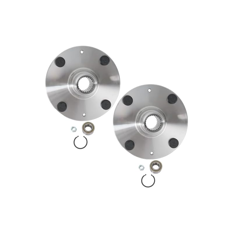 2-Wheel-Set-Wheel-Hubs-Front-Driver-Passenger-Side-Left-Right-For-Kia-Spectra5 316igcv3dyl. sl500 . ss800