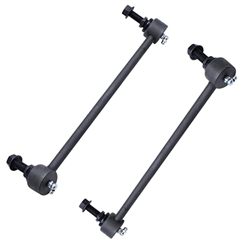 Image of Detroit Axle - Front 4pc Control Arms Kit for 2005-2009 Chevy Equinox Pontiac Torrent, 2002-2007 Saturn Vue, 2 Lower Control Arms 2 Sway Bars Replacement