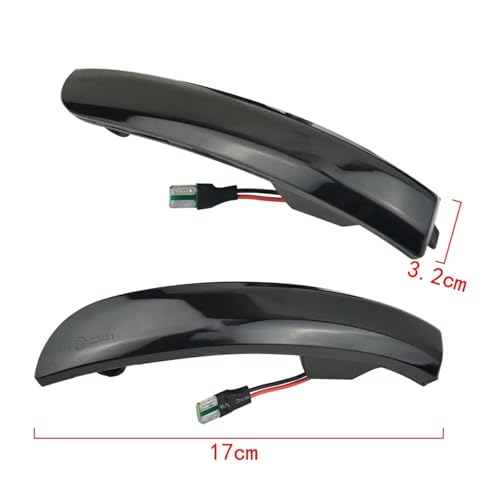 Intermitentes LED dinámicos de espejo para Ford Kuga y Escape 2013-2018 5