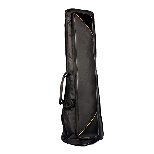Trombone Bag, 600D Water Proof Oxford Cloth 90cm /35 in Trombone Backpack with Adjustable Shoulder Straps 5mm Cotton Padded for Alto Tenor (Black)