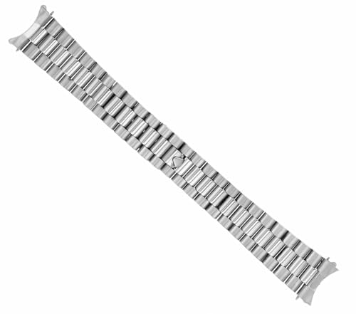 Ewatchparts President Watch Band Solid Bracelet Compatible With Seiko Sjw040 V743-8B39 Steel Case