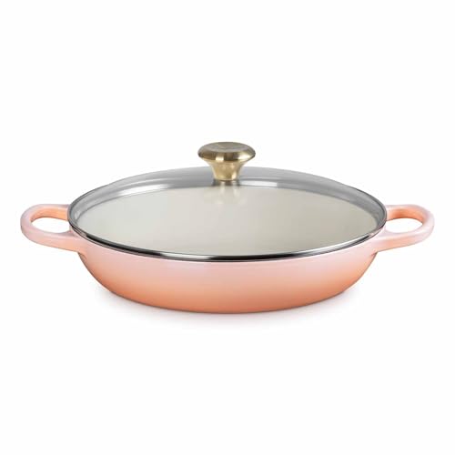 Le Creuset Buffet Casserole With Glass Lid, 3.5 Qt, Pêche