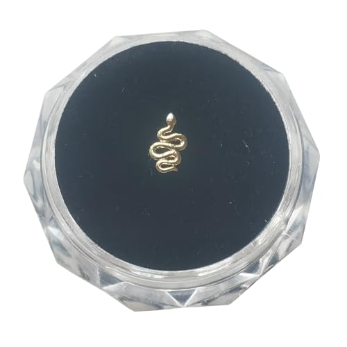 Image of CHAMON Tooth Gem,8K Gold Snake Hip-Hop Style Professional Smile Aesthetic | High-quality,Lead-free, Curvature conforms to tooth surface