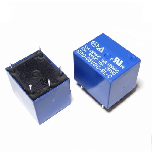 Relais CC 6V SRD-06VDC-SL-C 10A commutation stable pour PCB - 2