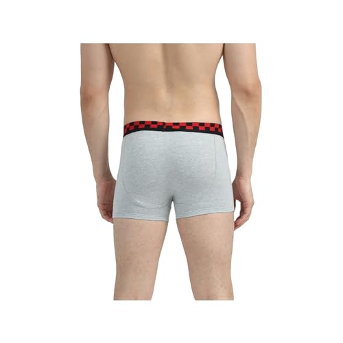 Image of Crystal Men's Cotton Elastane Lido Stretch Trunks - Assorted - Multipack