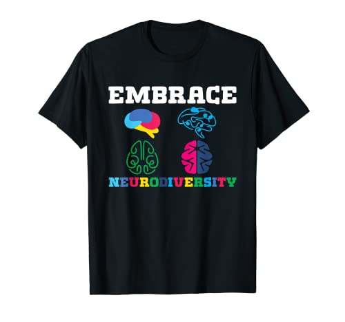 Embrace Neurodiversity Video Game Autism Awareness ASD T-Shirt