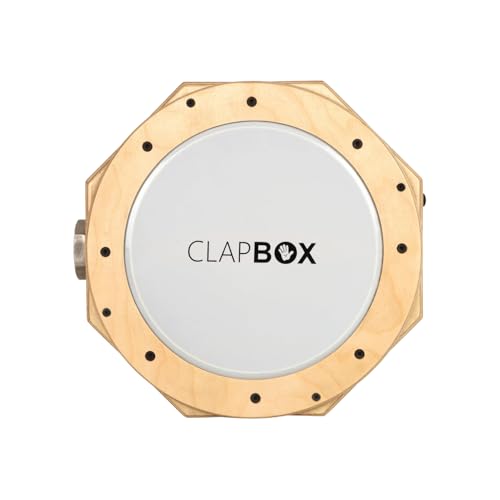 Clapbox Travel Cajembe Drum Birch Wood (H:6' W:12'...