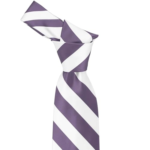 Image of tiemart Men's Striped Tie Standard Length
