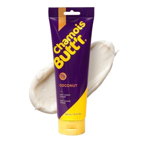 Chamois Buttr Coconut Anti-Chafe Cream 1 Tube 235ml/8oz