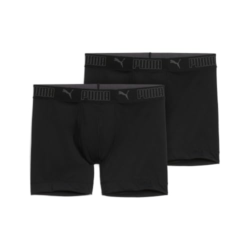 PUMA Herren Boxer Unterwäsche, Schwarz, M EU – Ansicht 1