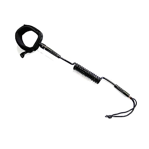 Prancha de stand-up paddle prancha de surfe trela enrolada trela TPU correia de pulso corda de mão c