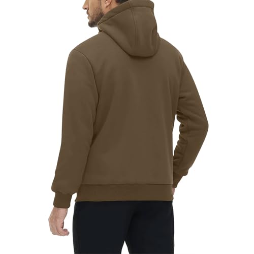 Mens Fleece Lined Zip Up Jackets Casual Sherpa Long Sleeve Hooded Sweatshirts Winter Warm Thermal Outerwear4