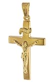Ob Sie den Anhänger für sich selbst suchen oder zu Valentinstag, Muttertag oder Vatertag mit einem Geschenk begeistern: Mit einer Halskette können Sie Ihr Gold-Kreuz noch schöner akzentuieren