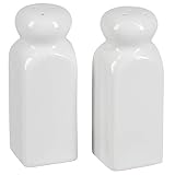 BIA Cordon Bleu 4.25' Salt and Pepper Shakers, White