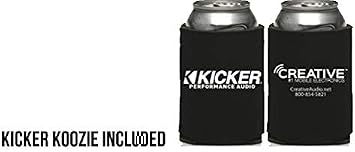 KICKER 6.5 White Marine Speakers (Qty-4) 2 Pairs of OEM Replacement Speakers