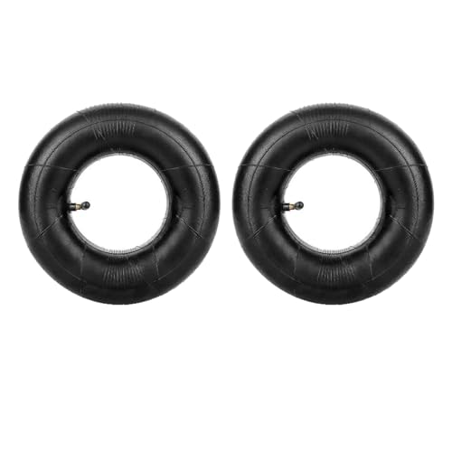 Winhub 2 Stück Schlauch 3.00-4 für Sackkarrenrad 260 × 85 mm Innenschlauch für Sackkarre & Bollerwagen mit TR87 Winkelventil Luftreifen Gummischlauch Ersatzschlauch