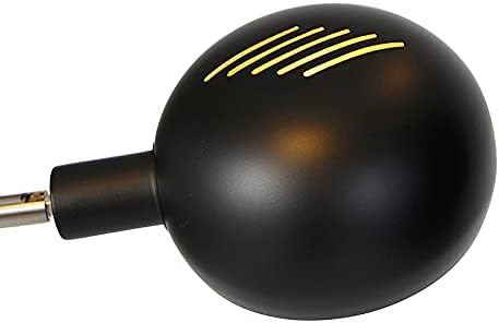 Qazqa QAZQA - Design vloerlamp zwart 5-lichts - Sixties | Woonkamer - Staal Langwerpig - E14 Geschikt voor LED - Max. 5 x 25 Watt photo 3