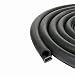 Door rubber strip horizontal bulb Trim Seal weatherstripping automotive (15 Feet)
